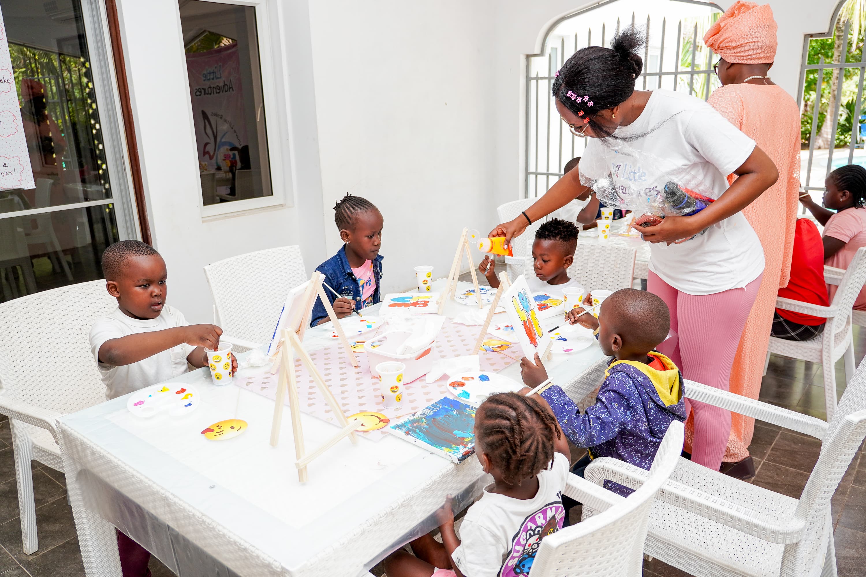 Classroom growth and learning with Teacher Rita