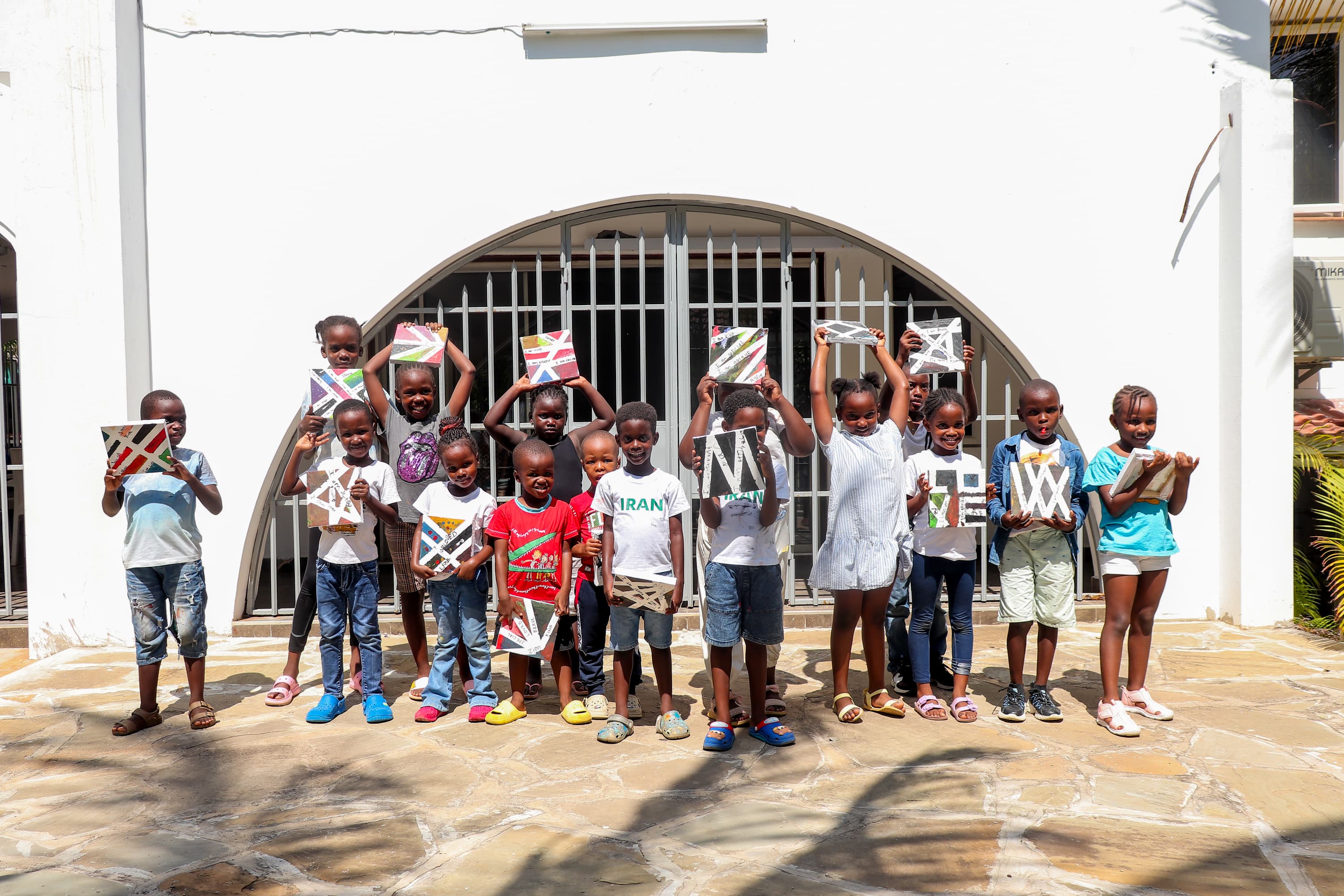Special needs education session in Kenya
