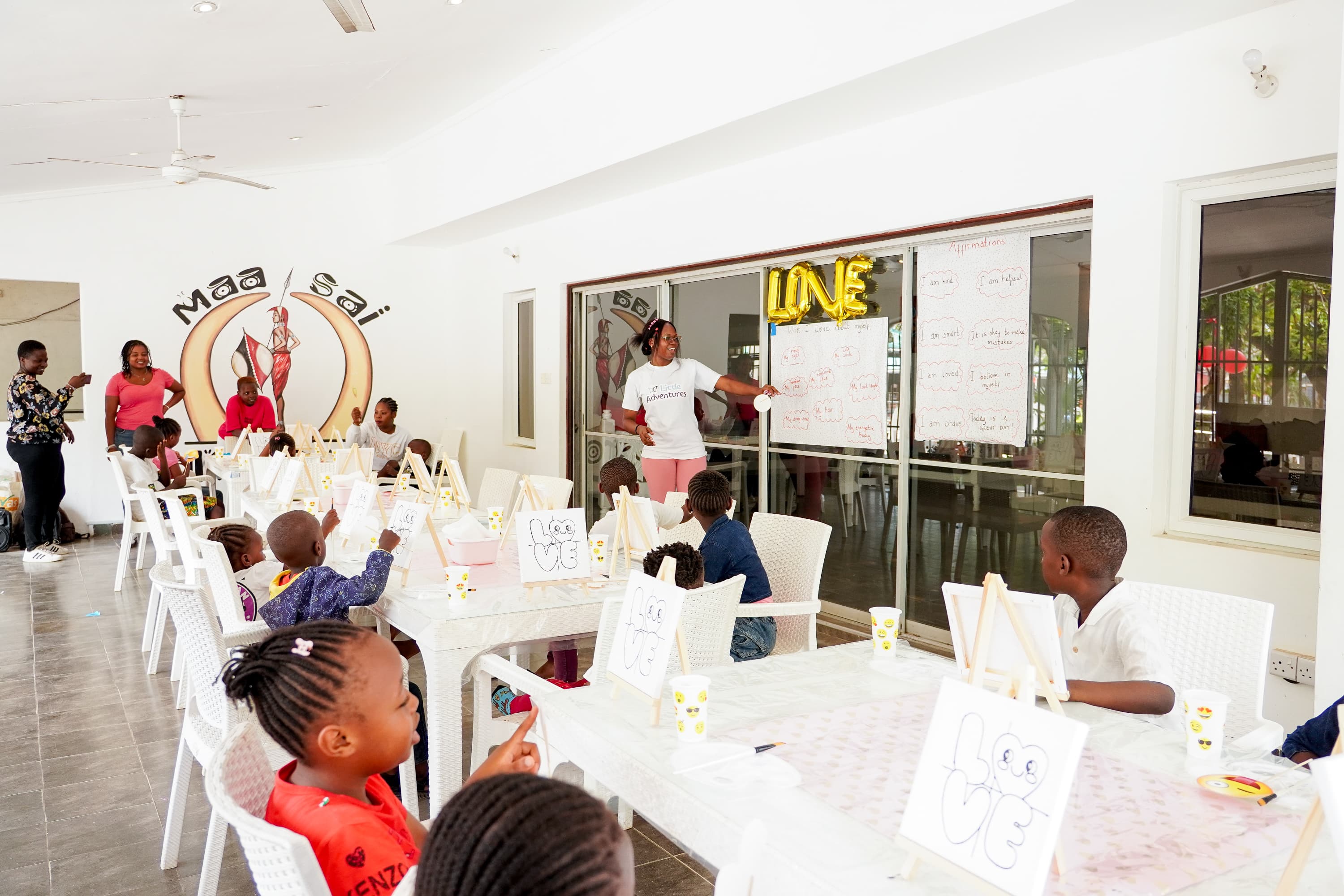 Inclusive learning activity with Teacher Rita